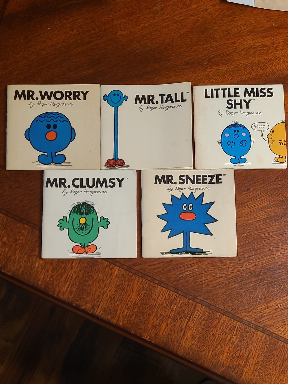 Mr. Men Little Miss paperback Book Collection Roger Hargreaves Retro 70s 80s